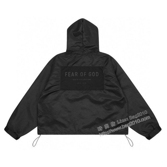 Fear of God專櫃FOG2023FW新款連帽風衣外套 男女同款 tzy3143